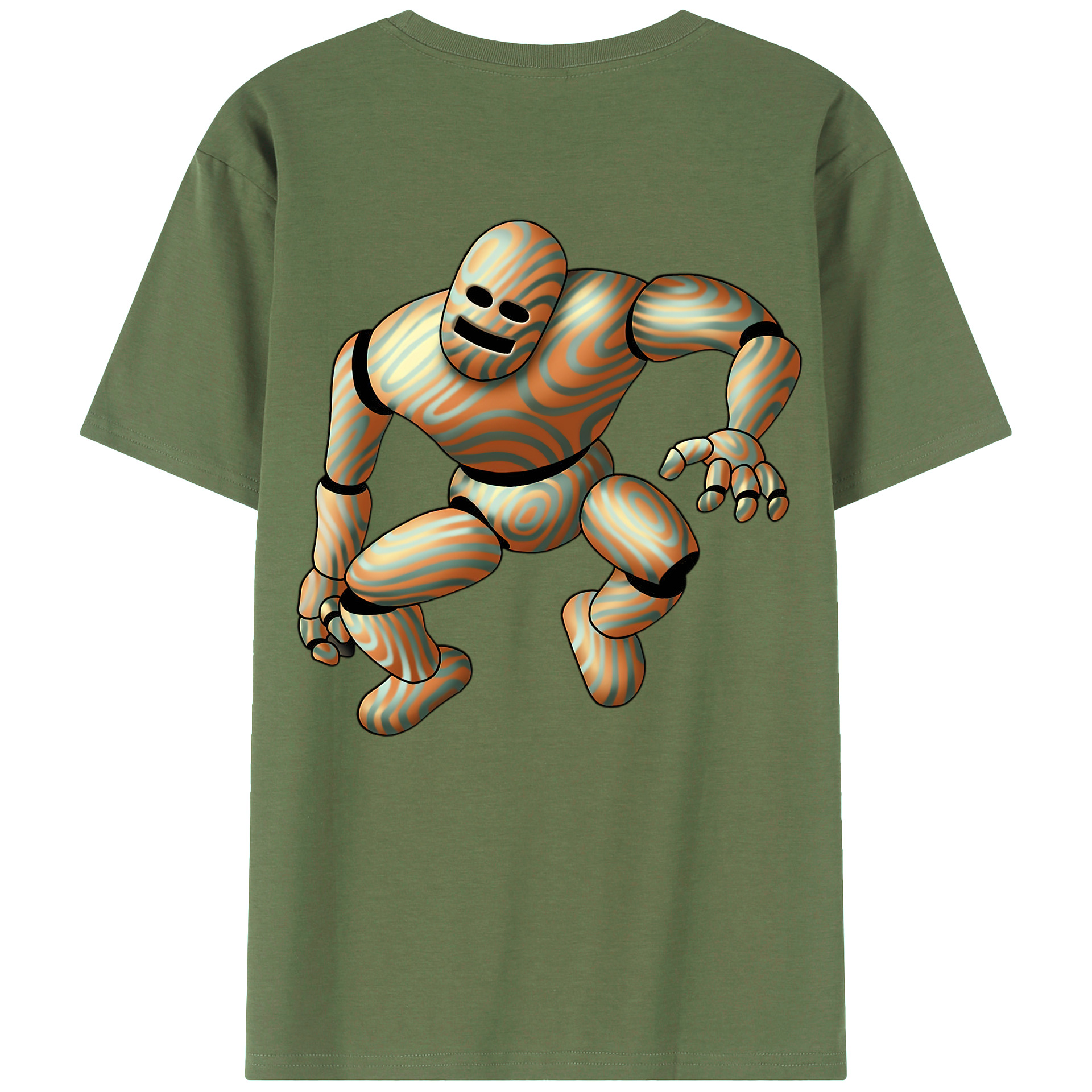 （画像用） ドラゴンクエスト Doragon Kuesuto Dragon Quest 綿100％ メンズ半袖Tシャツ（バックプリント） 通気性